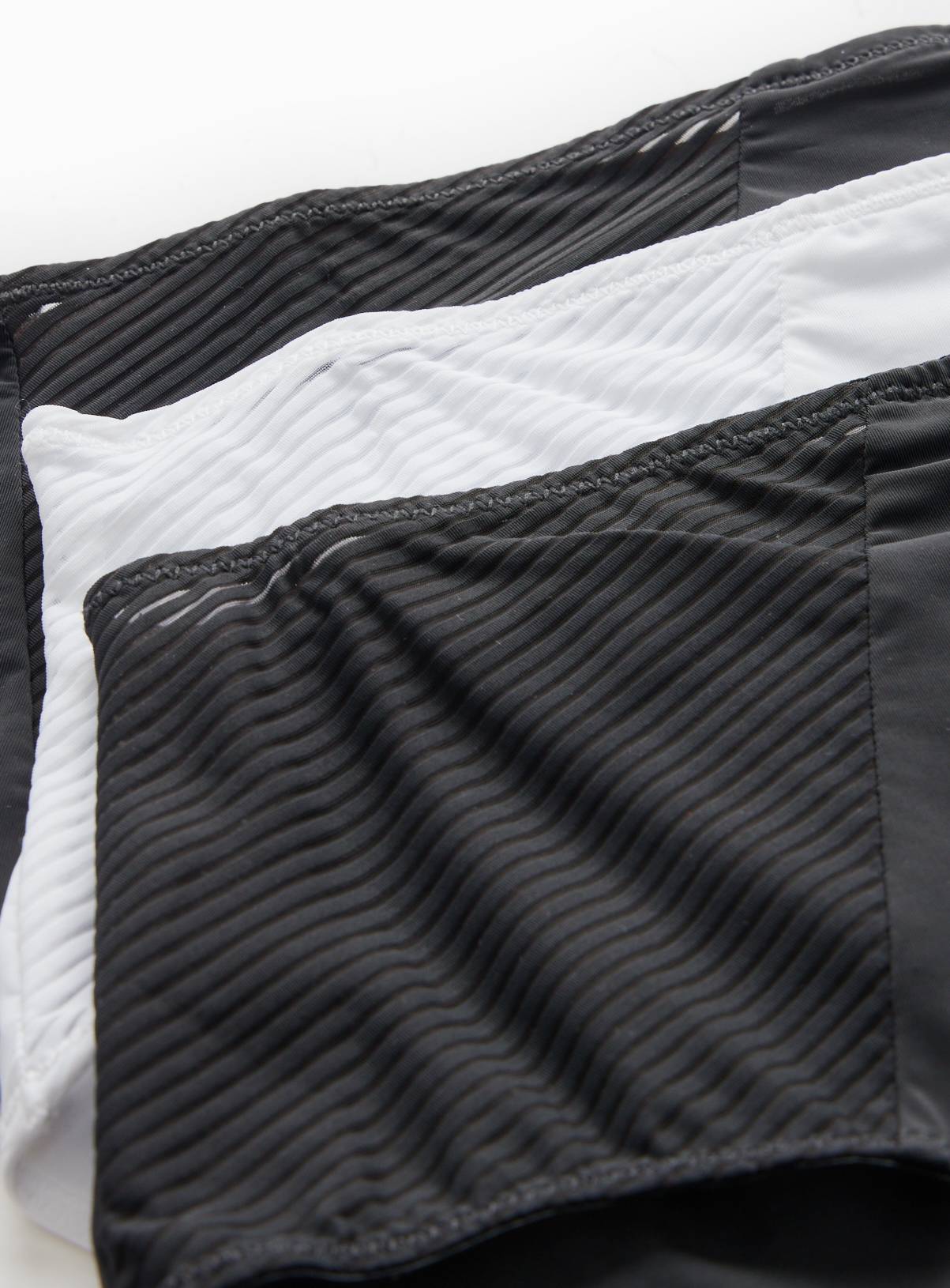 Mesh Stripe Full Knickers 3 Pack 18 - Image 3